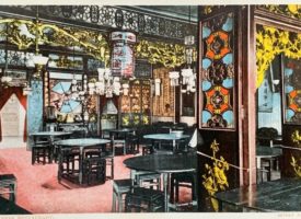 Chinese Restaurants, 2 ( Popular Foods -Art Deco  to  Mid Century- Most Popular Chinese Foods in U.S. (not in collection)