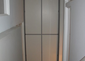 Entrance Way & Pocket Door Projects  All Work by Claire Klarewicz-Okser