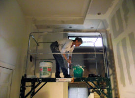 Back Kitchen Construction -All Work by Claire Klarewicz-Okser